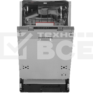 Встраиваемая посудомоечная машина Kuppersberg GSM 4572, серебристый, 44.8 см, 9 компл., 49 дБ, класс A++