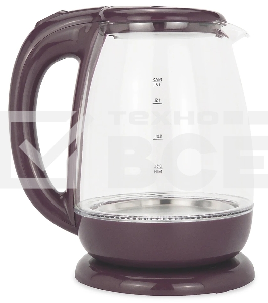 Чайник электрический BEON BN-3046 бордовый