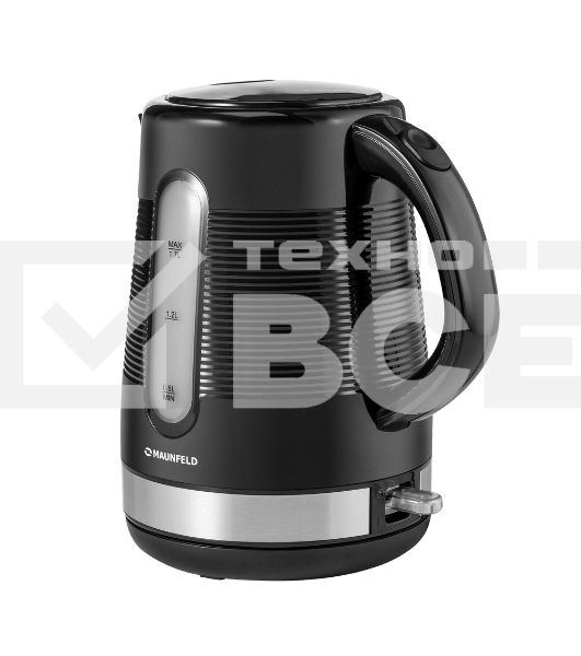 Чайник электрический Maunfeld MGK-631B 2200 Вт, 1,7 л, черный