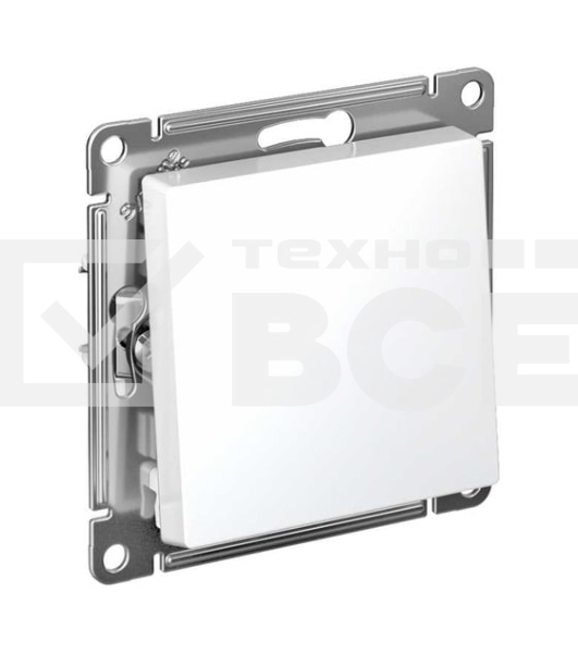 Механизм выключателя 1-кл. AtlasDesign (сх.1) 10АХ бел. SchE ATN000111