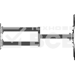 Кронштейн для телевизора Ultramounts UM960 черный 23'-65' макс.35кг настенный поворот и наклон, фото9