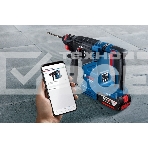Перфоратор Bosch GbH 187-LI патрон:SDS-plus уд.:2.4Дж аккум. (кейс в комплекте), фото2