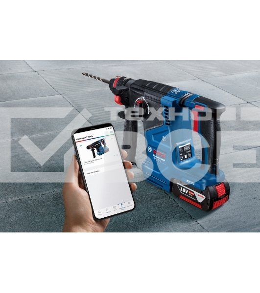 Перфоратор Bosch GbH 187-LI патрон:SDS-plus уд.:2.4Дж аккум. (кейс в комплекте)