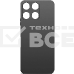 Чехол (клип-кейс) BoraSCO для Honor X6a Silicone Case черный (72478), фото 1