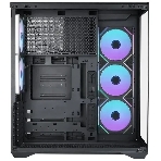 Корпус ATX Eurocase M4801 black, без БП, закаленное стекло 2 стороны, фото4