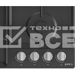 Газовая варочная панель Gorenje G641EXB, 4 конфорки, металл, черный, фото5