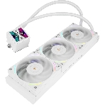 Система жидкостного охлаждения Thermalright Frozen Vision 360 V2 (360мм, LED, White, ARGB/Fans: 3x120мм, 69CFM, 27dBA, 2150RPM/Pump height 60мм, 23dBA, 3000RPM, Rad thickness 27мм/S: 1700, 1200, 1851, 115X, 2011, 2066, AM5, AM4), фото2