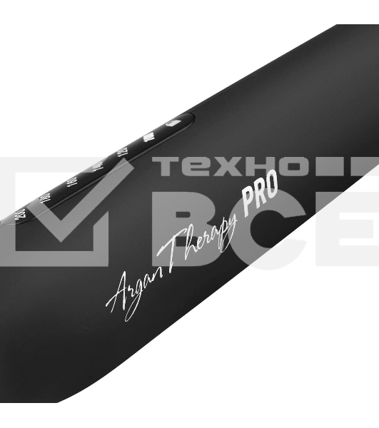 Щипцы для завивки волос Polaris PHS 3410TAi Argan Therapy PRO черный, 34 мм, 220 °C, 6 режимов