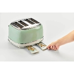 Тостер Ariete 00C015604AR0 зеленый, 1600 Вт, 4 слота, фото3