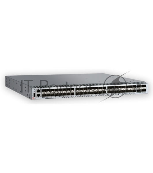 Коммутатор Brocade G620, 64×32 Гбит/с FC (48×SFP+ SWL + 4×QSFP+ SWL), управляемый