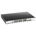 Коммутатор D-Link DGS-3000-28XMP/B1A, 24×1 Гбит/с + 4×10 Гбит/с SFP+, управляемый, фото2