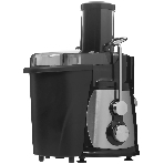 Соковыжималка Kelli KL-5091 чёрный/серебристый, центробежная, 1100 Вт, 1000 мл, механическое, фото 1