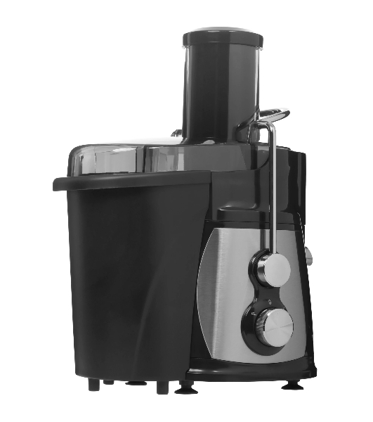 Соковыжималка Kelli KL-5091 чёрный/серебристый, центробежная, 1100 Вт, 1000 мл, механическое