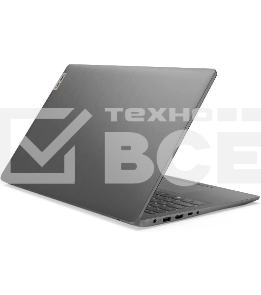 Ноутбук Lenovo IdeaPad 3 15IAU7 i3-1215U 8Gb SSD 256Gb Intel UHD Graphics 15,6 FHD IPS Cam 45Вт*ч No OS Серый 82RK013NRK