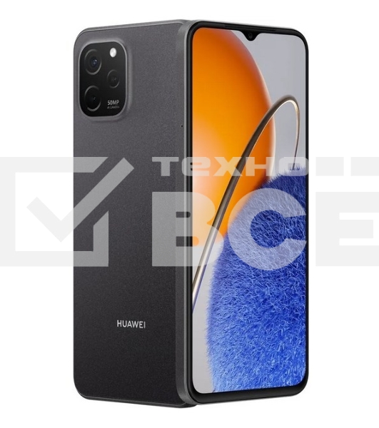 Смартфон Huawei Nova Y61, 4/128Gb, черный