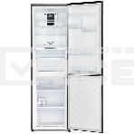 Холодильник Hitachi R-BG410PUC6X GBK черный двухкамерный 215/105л морозилка снизу, No Frost, фото4