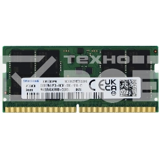 Оперативная память Samsung, DDR5, 32GB (1x32GB), 4800MHz, CL40, SO-DIMM