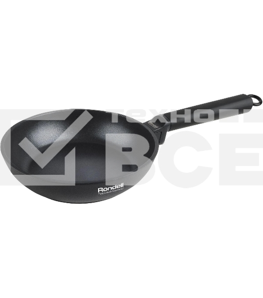Сковорода Rondell Loft RDA-1145, 28см, без крышки, черный