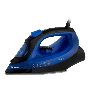 Утюг Vitek VT-8323 (MC) черный/синий