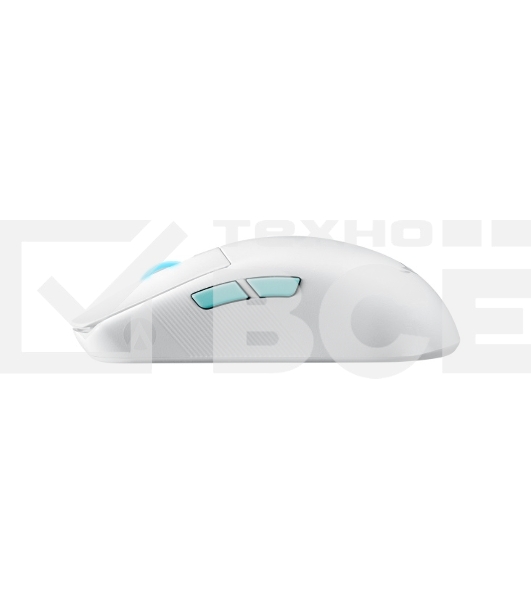Мышь беспроводная/проводная ASUS ROG Harpe Ace Aim Lab Edition белый, 36000 dpi, радиоканал, Bluetooth, USB, кнопки - 5