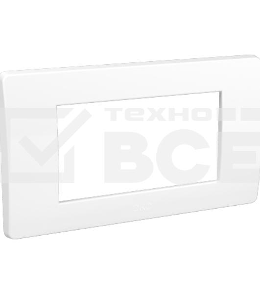 Рамка 2-м 4мод. Brava (для TOR и TBN) бел. DKC 75011W