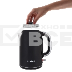 Чайник электрический Endever Skyline KR-256S 2200Вт, 1.7 л, черный, 6 шт/уп, фото3