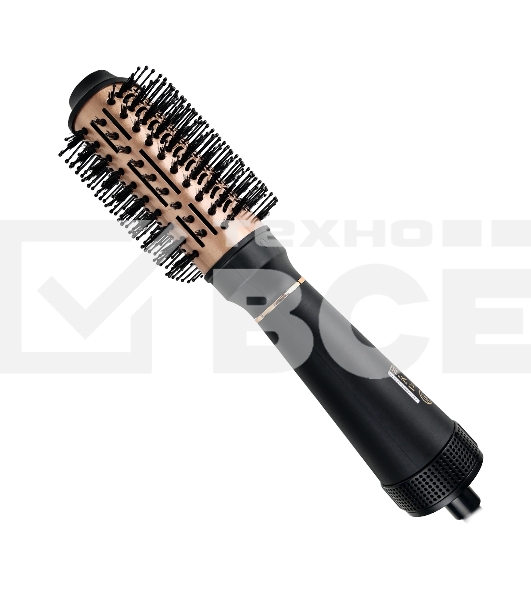Фен-щетка Centek CT-2062 1200 Вт золото/чёрный