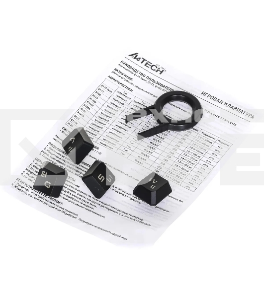 Клавиатура A4Tech Bloody B120N проводная USB черный