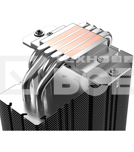 Кулер для процессора ID-COOLING FROZN A410 SE ARGB черный 120мм алюминий+медь 2000rpm 27.2db 180W 152мм
