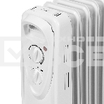 Масляный обогреватель AC ELECTRIC AOH/BM-11BW 2200 (11 секций) белый, 2200 Вт, 27 м2, термостат, фото5