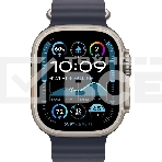 Смарт-часы Apple Watch Ultra 2 2024 A2986 49мм OLED корп.титан Ocean band рем.синий разм.брасл.:130-200мм, фото3