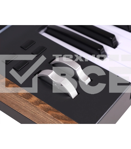 Клавиатура MIDI [231622] Arturia [KeyLAB 49 MK3 Black] 49 клавиш, полувзвешенная механика, дисплей, 12 пэдов, 9 фейдеров, 9 поворотных регуляторов, 3 входа для подключения педалей, MIDI in/out, USB-C