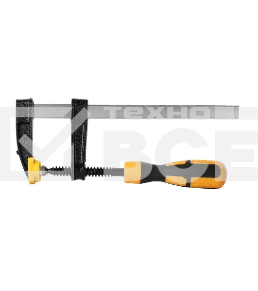 Струбцина F-образная Deli DL110515 150x50 мм, макс. усилие зажима 1000N, резьба 9,5мм