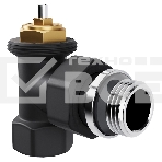 Набор термостатический угловой Royal Thermo Design 1/2