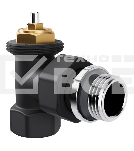 Набор термостатический угловой Royal Thermo Design 1/2