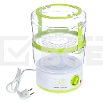 Пароварка электрическая Sakura SA-7213GR 2ч (5,0л) 500Вт бел/зел, фото7