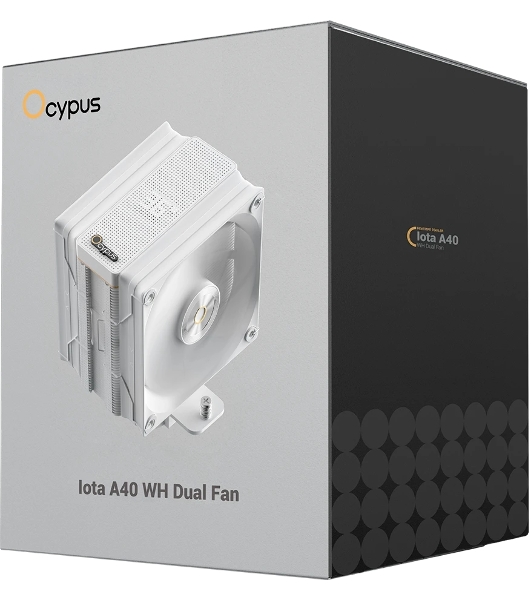 Кулер для процессора Ocypus Iota A40 WH Dual Fan White (Iota-A40-WH2NNWD00X-GL)