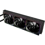 Система жидкостного охлаждения Thermalright Frozen Horizon 360 Digital (360мм, LED temp., Black, ARGB/Fans: 3x120мм, 68.9CFM, 28.2dBA, 2000RPM/Pump height 53.2мм, Rad thickness 27мм/S: 1700, 1200, 1851, 115X, AM5, AM4), фото7