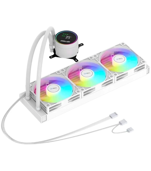 Система жидкостного охлаждения Coolleo ICE Fairy DIG 360 WH (DIG-360-WH)