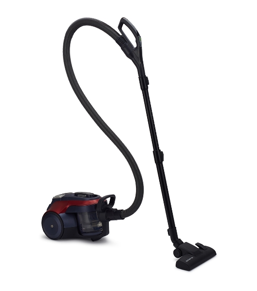 Пылесос Polaris PVC 2003RI серый/красный, 500/2000 Вт, уборка сухая, пылесборник контейнер 2.5 л