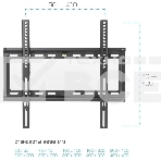 Кронштейн Kromax IDEAL-3 черный, 22