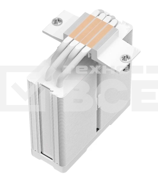 Кулер для процессора DEEPCOOL AG400 DIGITAL WH ARGB белый, 120 мм, алюминий/медь, 2100 об/мин, 31.6 дБ, 4 pin, 220 Вт, 152.7 мм
