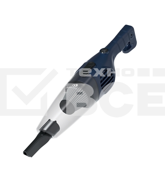 Пылесос вертикальный Blackton Bt VC1605B синий, 80/400 Вт, уборка сухая, пылесборник контейнер, 0.5 л