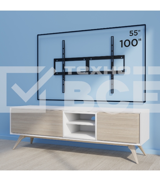 Кронштейн для телевизора Holder LCD-F8601-B черный 55