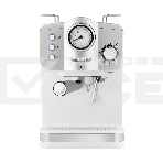 Кофеварка рожковая Maunfeld MF-735WH PRO белый, исп. кофе - молотый, 1.25 л, 1100 Вт, 15 Бар, фото9