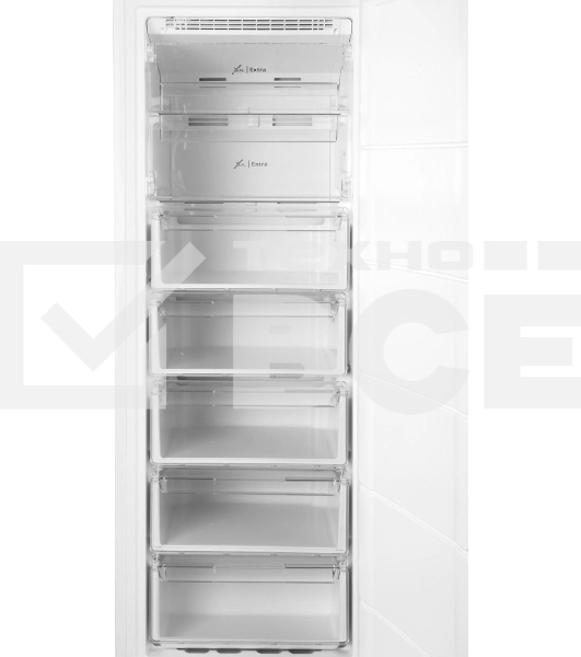 Морозильная камера Indesit DFZ 5175, белый, 250л, 5 ящиков