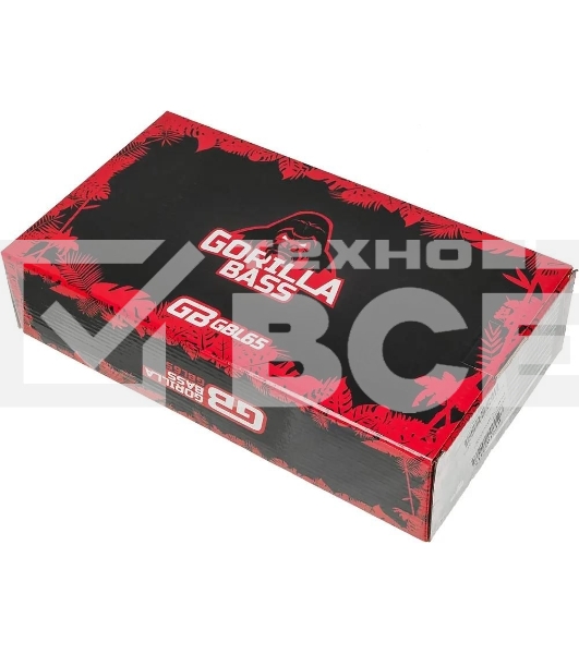 Колонки автомобильные Kicx Gorilla Bass GBL65 200Вт 90дБ 4Ом 16см (6.5дюйм) (ком.:2кол.) широкополосные однополосные