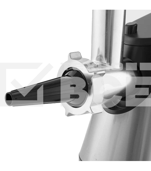 Мясорубка электрическая DELTA LUX DE-600M черный нерж