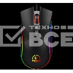 Мышь проводная Jet.A Panteon PS80 черный, 5000 dpi, USB, кнопки - 9, фото 1