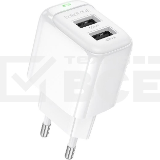 Сетевое зарядное устройство BOROFONE (6941991113741) BAS41A 2USB 2.0A